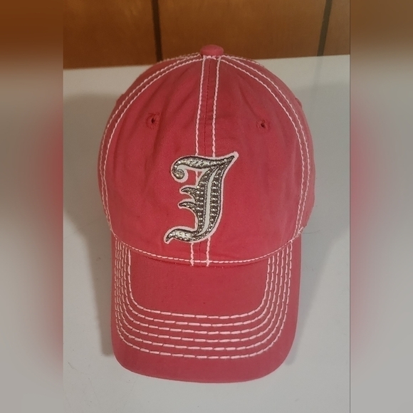 Accessories - 🎯Old English Letter "I" Pink Baseball Cap Adjustable